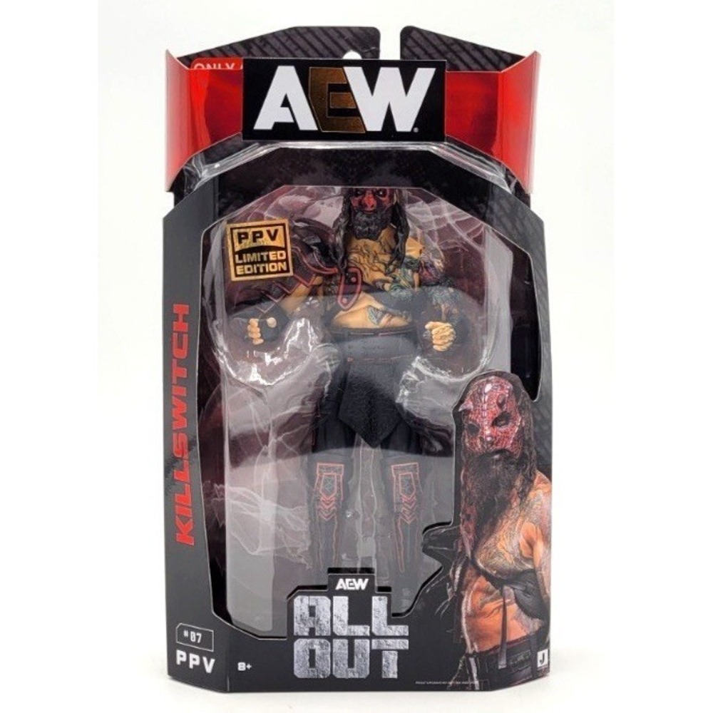 AEW Killswitch All Out #07 PPV Limited Edition Target Exclusive Figure Jazwares
